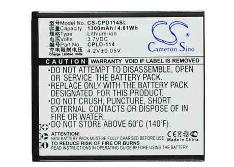 Battery For Coolpad 8079 3.7v, 1300mah - 4.81wh Mobile, SmartPhone Cameron Sino Technology Limited   