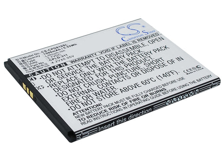 Battery For Coolpad 8198t, 7295c 3.7v, 1500mah - 5.55wh Mobile, SmartPhone Cameron Sino Technology Limited   