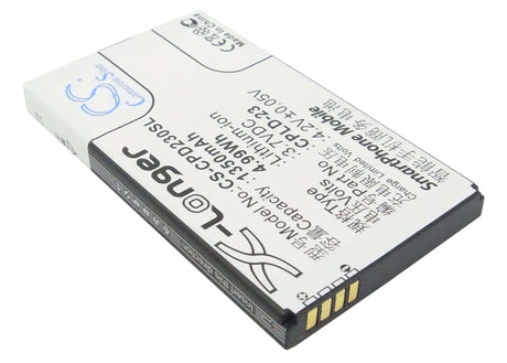 Battery For Coolpad 8688 3.7v, 1350mah - 5.00wh Mobile, SmartPhone Cameron Sino Technology Limited   