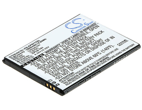 Battery For Coolpad 8717 3.8v, 1800mah - 6.84wh Mobile, SmartPhone Cameron Sino Technology Limited   