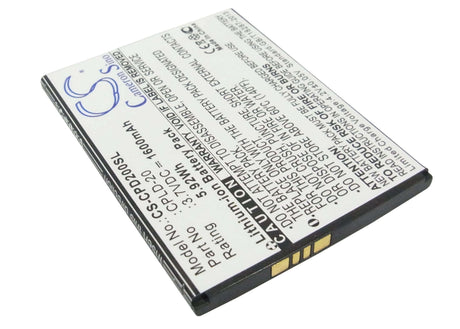 Battery For Coolpad 8730, 8736, 8920 3.7v, 1600mah - 5.92wh Mobile, SmartPhone Cameron Sino Technology Limited   