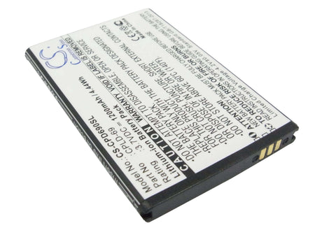 Battery For Coolpad 8809 3.7v, 1200mah - 4.44wh Mobile, SmartPhone Cameron Sino Technology Limited   