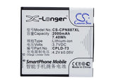 Battery For Coolpad 8870 3.7v, 2000mah - 7.40wh Batteries for Electronics Cameron Sino Technology Limited   