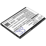 Battery For Coolpad, Catalyst 3622a, T-mobile, Catalyst 3622a 3.7v, 2200mah - 8.14wh Mobile, SmartPhone Cameron Sino Technology Limited   