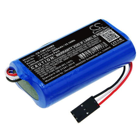 Battery For Cosmed, Pony Fx Nta2531 7.4v, 3400mah - 25.16wh Medical Cameron Sino Technology Limited (Medical)   