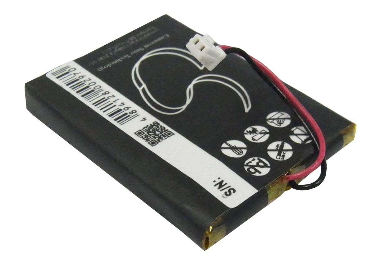 Battery For Creative V, V Plus, Dap-fl0040 3.7v, 650mah - 2.41wh Media Player Cameron Sino Technology Limited   