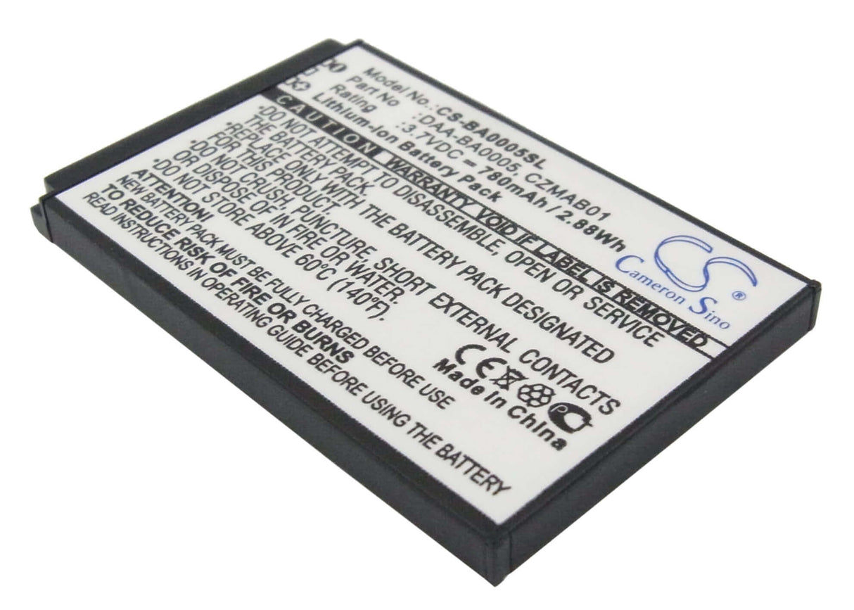 Battery For Creative Zen Micro, Zen Micro Photo, Zen Micro 5gb 3.7v, 780mah - 2.89wh Media Player Cameron Sino Technology Limited   