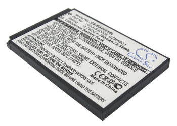 3.7V, Li-ion, 780mAh, Media Player battery fits Creative, 70pd000000039, Zen Micro, Zen Micro 4gb, 2.89Wh