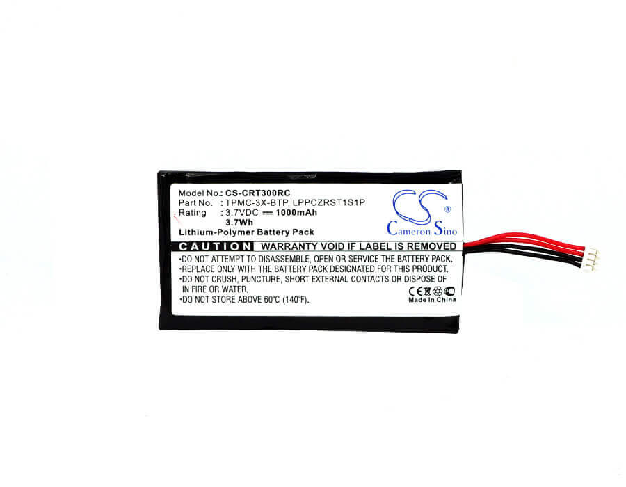 Battery For Crestron Tpmc-3x Touchpanel, Ptx3, Mtx-3 3.7v, 1000mah - 3.70wh Remote Control Cameron Sino Technology Limited   