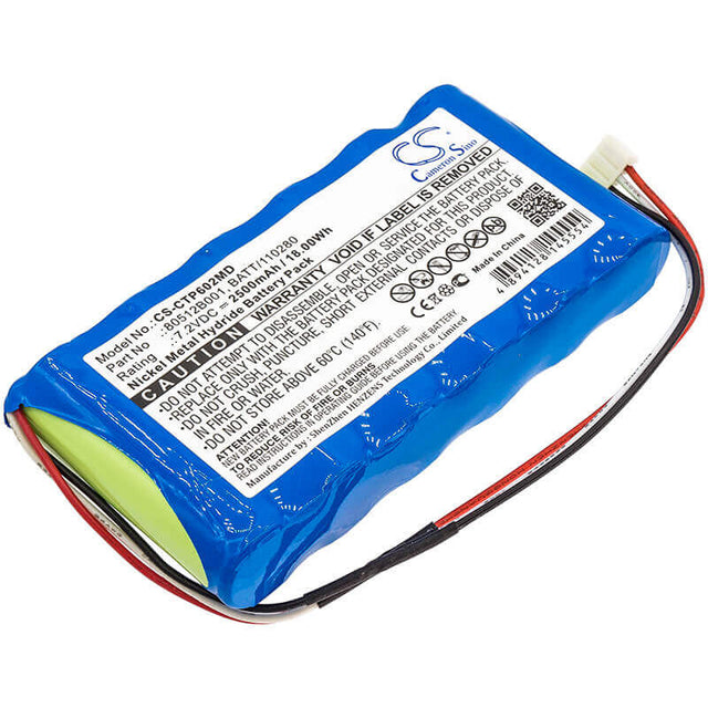 Battery For Criticare, 507njc Bp, 602-14 7.2v, 2500mah - 18.00wh Medical Cameron Sino Technology Limited   