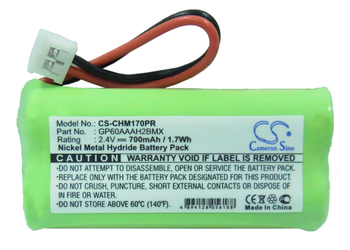 Battery For Crystalcall Hme5170a, Hme5170a-ltk 2.4v, 700mah - 1.68wh Pager Cameron Sino Technology Limited   