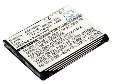 Battery For Cyberbank Poz G300 3.7v, 1100mah - 4.07wh PDA, Pocket PC Cameron Sino Technology Limited   