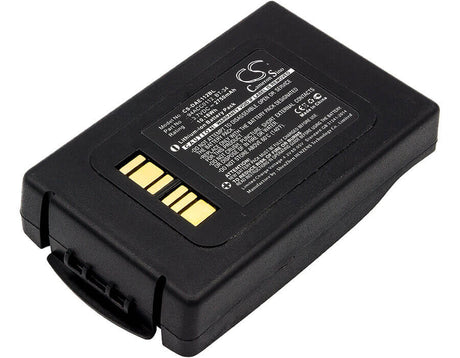 Battery For Datalogic, Elf 3.7v, 2750mah - 10.18wh Barcode Scanner Cameron Sino Technology Limited   