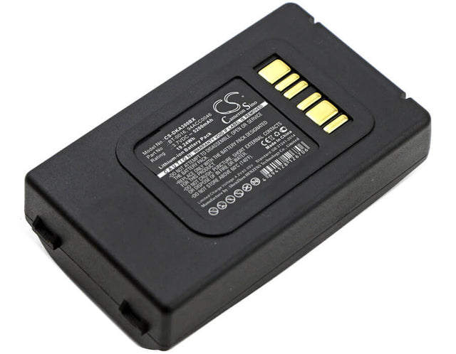 Battery For Datalogic, Skorpio X3 3.7v, 5200mah - 19.24wh Barcode Scanner Cameron Sino Technology Limited   