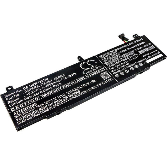 Battery For Dell, Alienware 13 R3, Alw13c, 15.2v, 4900mah - 74.48wh Batteries for Electronics Cameron Sino Technology Limited   