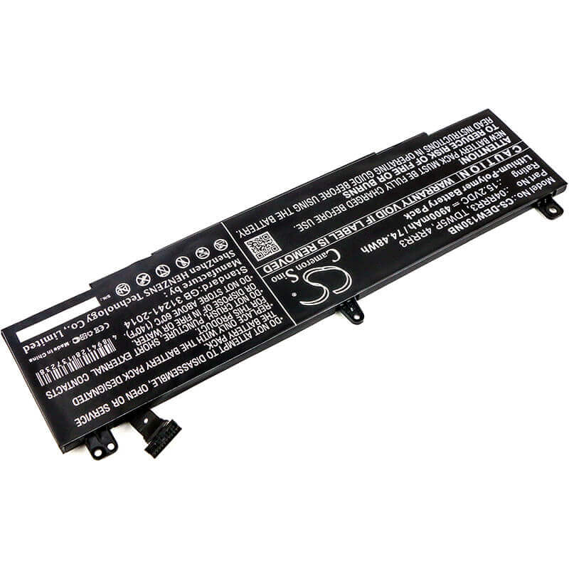 Battery For Dell, Alienware 13 R3, Alw13c, 15.2v, 4900mah - 74.48wh Batteries for Electronics Cameron Sino Technology Limited   