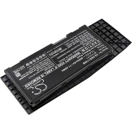 Battery For Dell, Alienware M17x R3, Alienware M17x R3-3d, Alienware M17x R4 10.8v, 6600mah - 71.28wh Batteries for Electronics Cameron Sino Technology Limited   