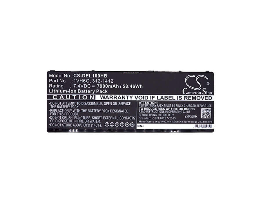 Battery For Dell, C5621, Latitude 10, Latitude 10 St2 7.4v, 7900mah - 58.46wh Batteries for Electronics Cameron Sino Technology Limited   