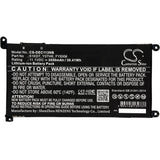 Battery For Dell, Chromebook 11 3180, Chromebook 11 3189, 11.1v, 3550mah - 39.41wh Notebook, Laptop Cameron Sino Technology Limited   