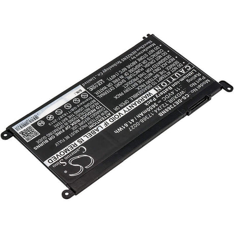 Battery For Dell, Dell Ins 13mf Pro-d1708ts, Ins 13mf Pro-d1508ts 11.4v, 3650mah - 41.61wh Batteries for Electronics Cameron Sino Technology Limited   