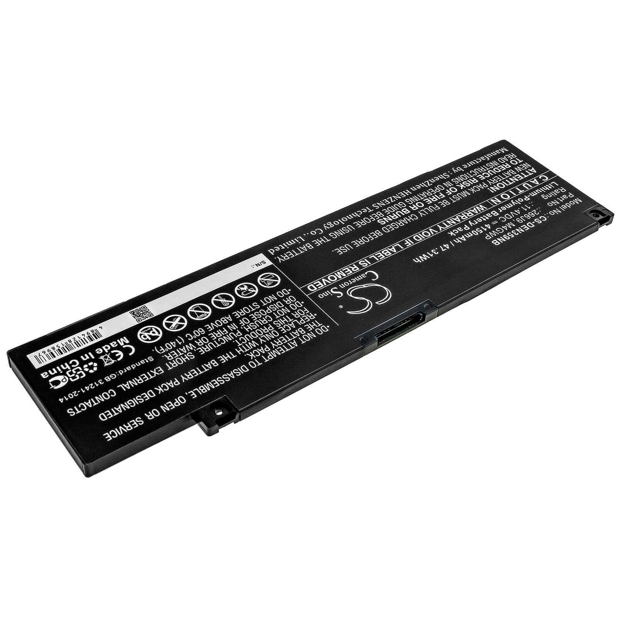 Battery For Dell, G3 15 3590, G3 3590, G3 3590-r1545bl 11.4v, 4150mah - 47.31wh Batteries for Electronics Cameron Sino Technology Limited   