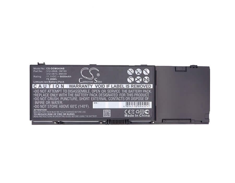 Battery For Dell, Inspiron 1501, Inspiron 6400, Inspiron E1505 11.1v, 6600mah - 73.26wh Batteries for Electronics Cameron Sino Technology Limited   