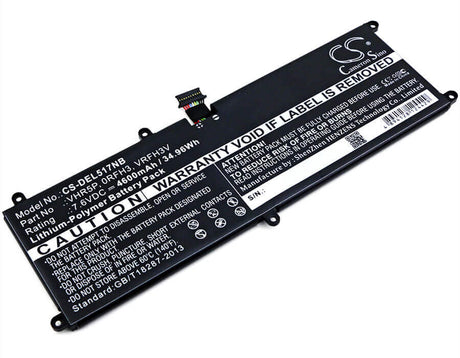 Battery For Dell, Latitude 11 5175, Latitude 11 5179, Latitude 5175 7.6v, 4600mah - 34.96wh Batteries for Electronics Cameron Sino Technology Limited   