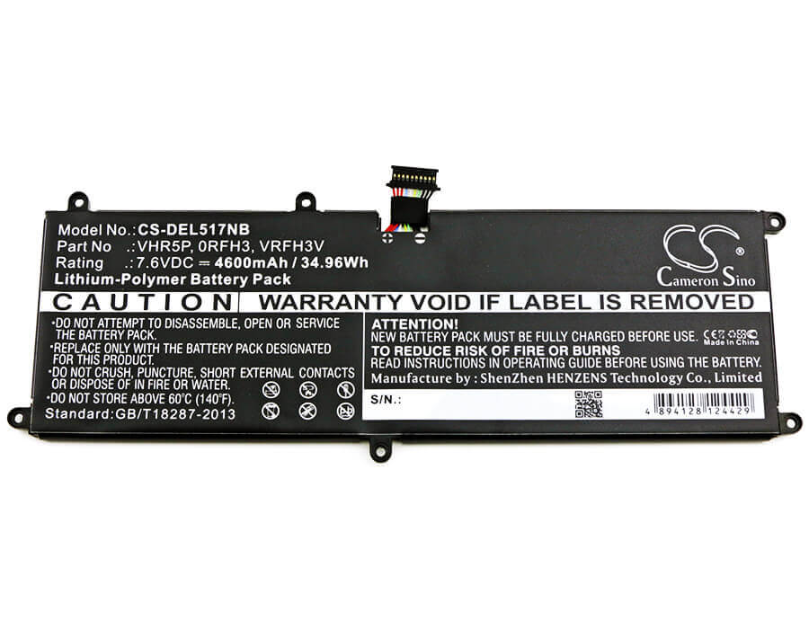 Battery For Dell, Latitude 11 5175, Latitude 11 5179, Latitude 5175 7.6v, 4600mah - 34.96wh Batteries for Electronics Cameron Sino Technology Limited   