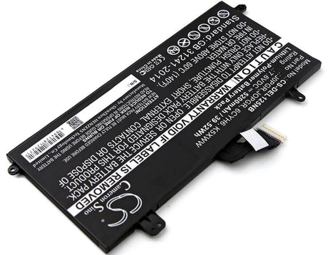 Battery For Dell Latitude 12 5285 7.6v, 5200mah - 39.52wh Notebook, Laptop Cameron Sino Technology Limited   