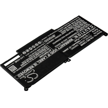 Battery For Dell, Latitude 12 7000, Latitude 12 7290, Latitude 13 7000 7390 7.6v, 7500mah - 57.00wh Batteries for Electronics Cameron Sino Technology Limited   