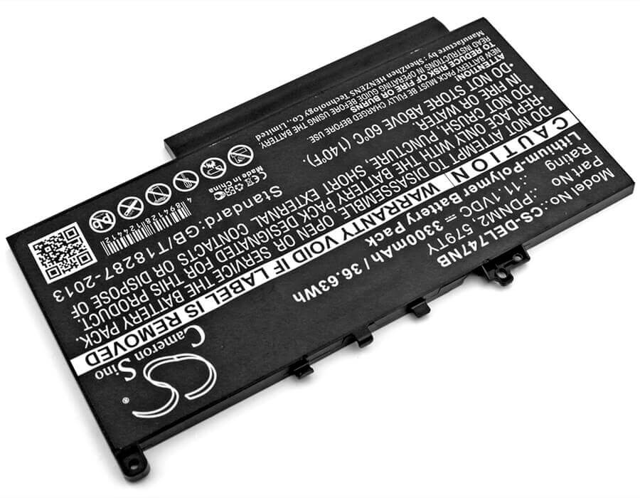 Battery For Dell, Latitude 12 E7270, Latitude 12 E7470, Latitude E7270 11.1v, 3300mah - 36.63wh Batteries for Electronics Cameron Sino Technology Limited   