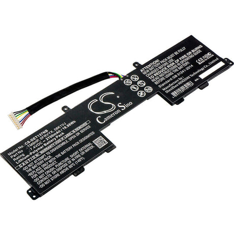 Battery For Dell, Latitude 13 7350, , 7.4v, 2700mah - 19.98wh Batteries for Electronics Cameron Sino Technology Limited   