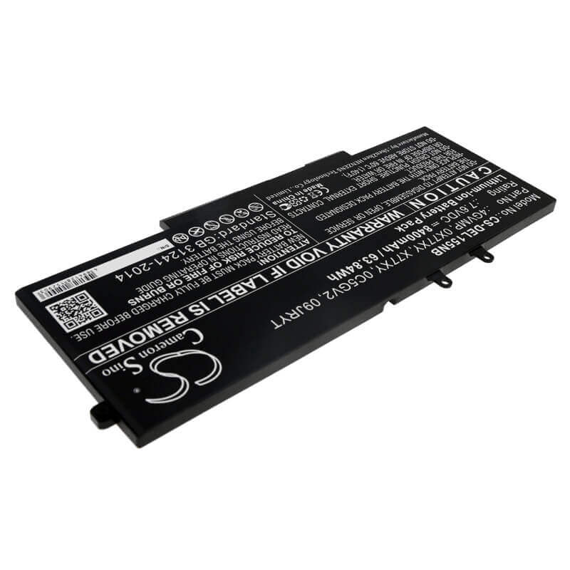 Battery For Dell, Latitude 14 5400, Latitude 14 5500, N001l5400-d1306cn 7.6v, 8400mah - 63.84wh Batteries for Electronics Cameron Sino Technology Limited   