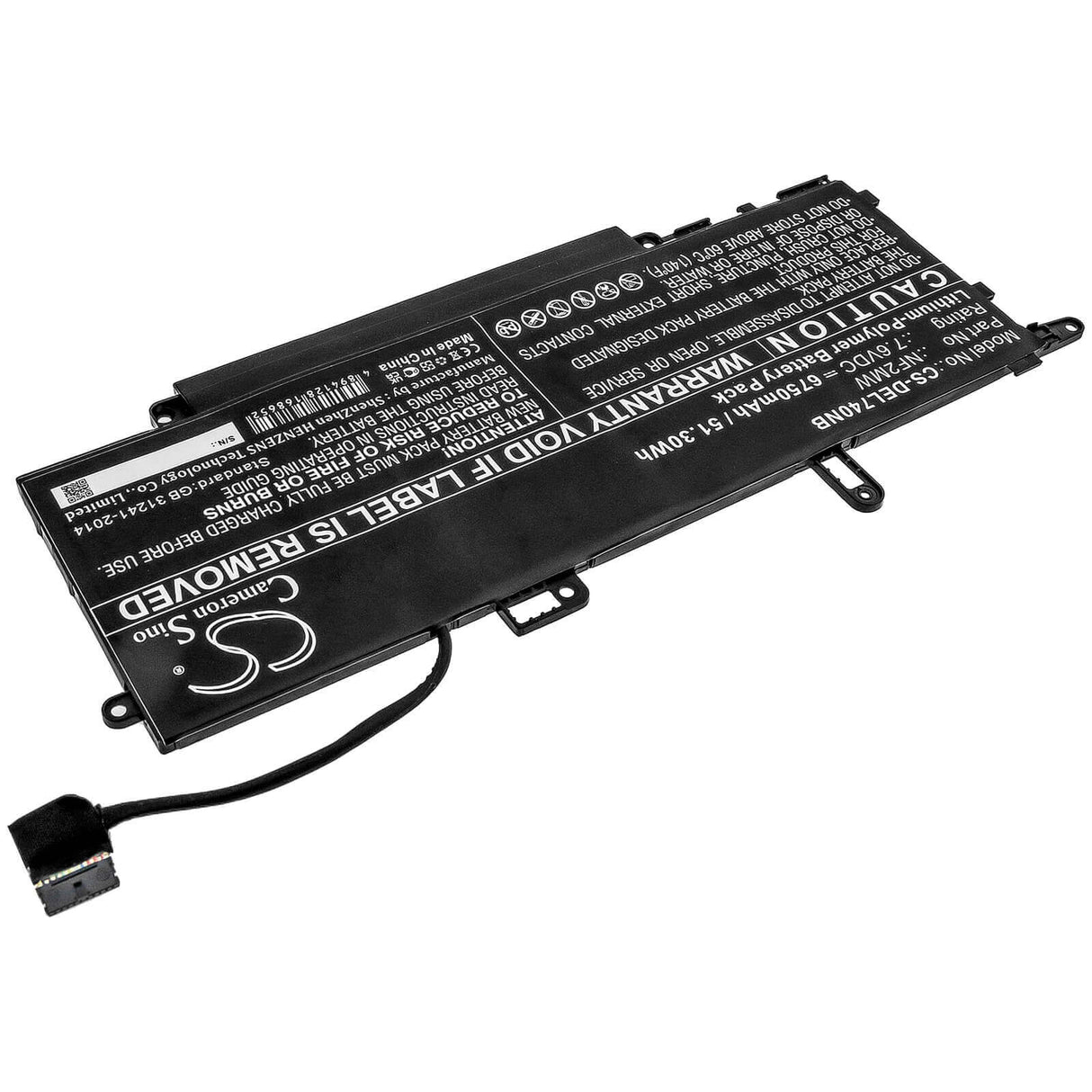 Battery For Dell, Latitude 7310 2-in-1, Latitude 7400 2-in-1, Latitude 7410 2-in-1 7.6v, 6750mah - 51.30wh Batteries for Electronics Cameron Sino Technology Limited   