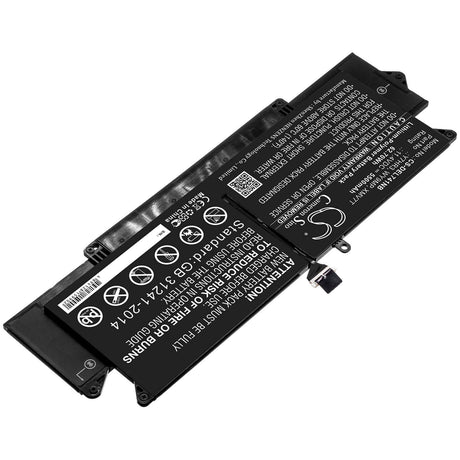 Battery For Dell, Latitude 7410 11.4v, 5500mah - 62.70wh Batteries for Electronics Cameron Sino Technology Limited   