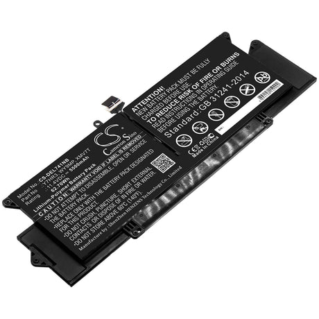 Battery For Dell, Latitude 7410 11.4v, 5500mah - 62.70wh Batteries for Electronics Cameron Sino Technology Limited   