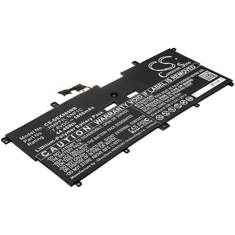 Battery For Dell, N003x9365-d1516fcn, N006x9365-d1726qcn, Xps 13 9365 7.6v, 5850mah - 44.46wh Batteries for Electronics Cameron Sino Technology Limited   