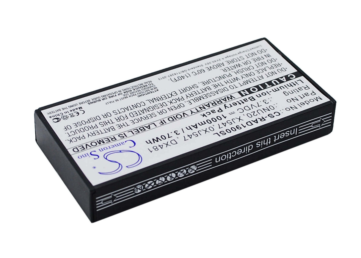 Battery For Dell Poweredge 1900, Poweredge 1950, Poweredge 2900 3.7v, 1000mah - 3.70wh RAID Controller Cameron Sino Technology Limited   