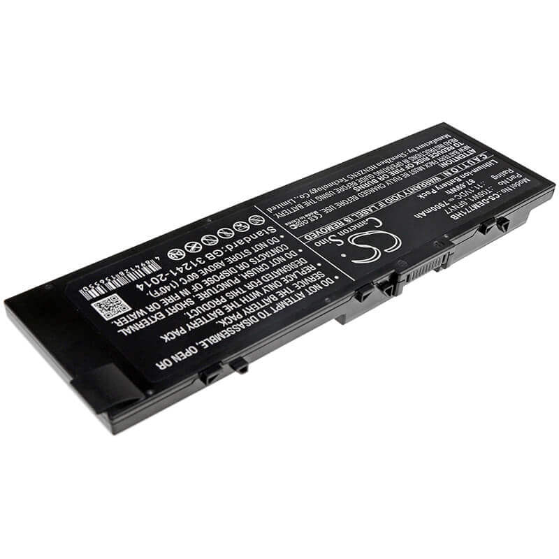 Battery For Dell, Precision 15 7000, Precision 15 7510 11.1v, 7900mah - 87.69wh Batteries for Electronics Cameron Sino Technology Limited   