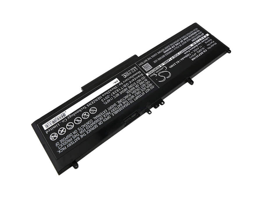 Battery For Dell, Precision 3510, Precision 3510 Workstation 11.4v, 7300mah - 83.22wh Batteries for Electronics Cameron Sino Technology Limited   