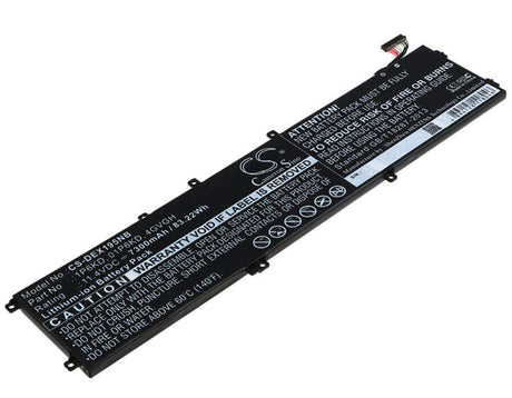 Battery For Dell, Precision 5510, Xps 15 9530, Xps 15 9550 11.4v, 7300mah - 83.22wh Batteries for Electronics Cameron Sino Technology Limited   