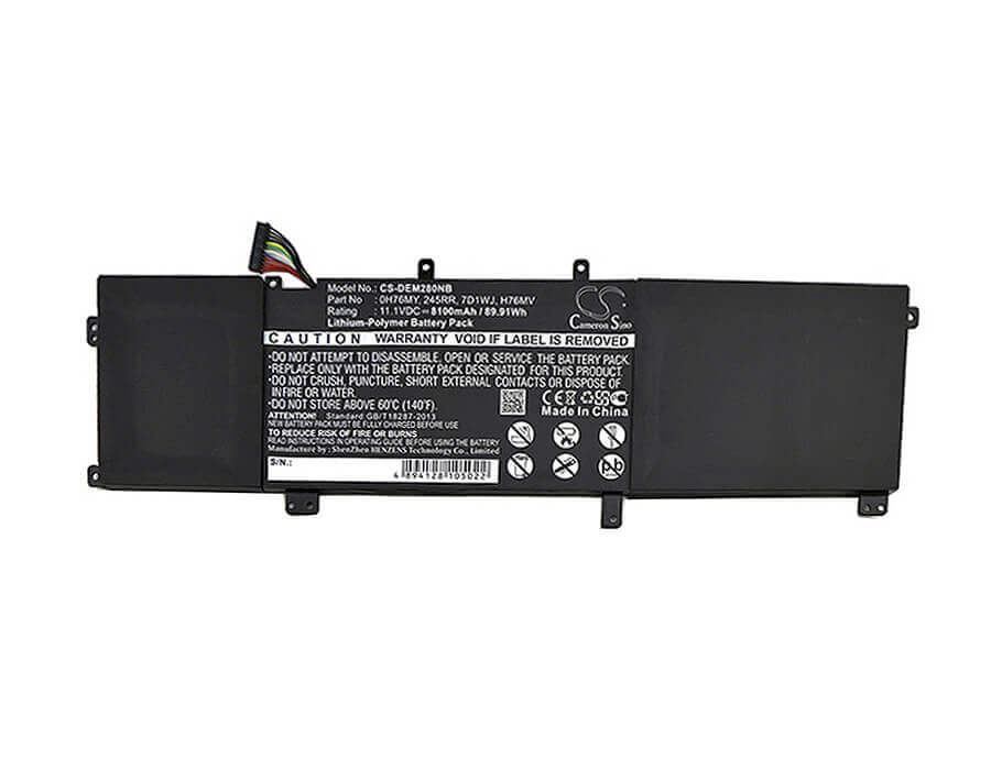 Battery For Dell Precision M2800, Xps 15 9530 11.1v, 8100mah - 89.91wh Batteries for Electronics Cameron Sino Technology Limited   