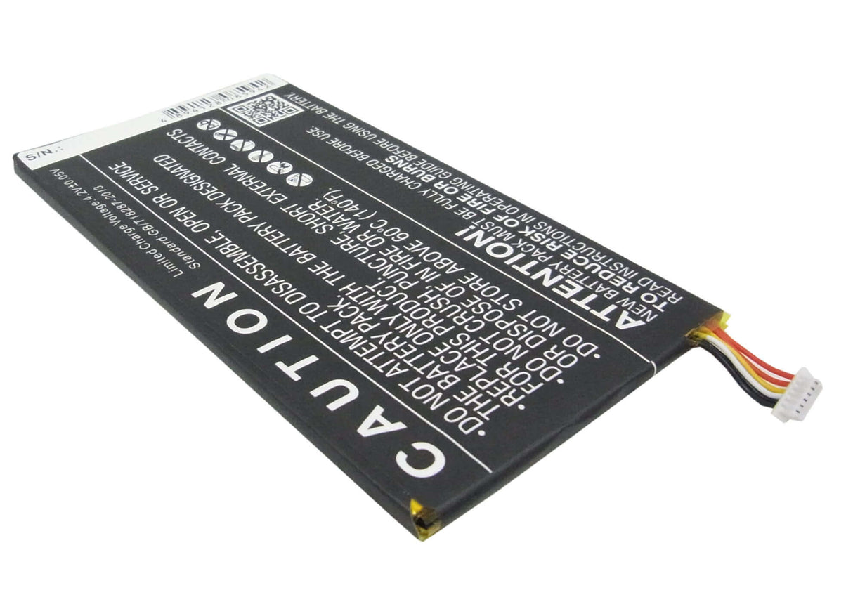 Battery For Dell Venue 7, Venue 8, Venue 7 3740 3.7v, 4100mah - 15.17wh Tablet Cameron Sino Technology Limited   