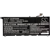 Battery For Dell, Xps 13 9360, Xps 13 9360-d1605g, 7.6v, 7850mah - 59.66wh Batteries for Electronics Cameron Sino Technology Limited   