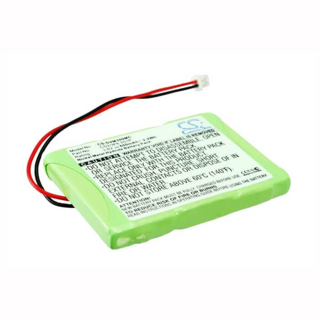 Battery For Digital Ally Dvm 500, Dvm-rmt 3.6v, 600mah - 2.16wh Camera Cameron Sino Technology Limited   