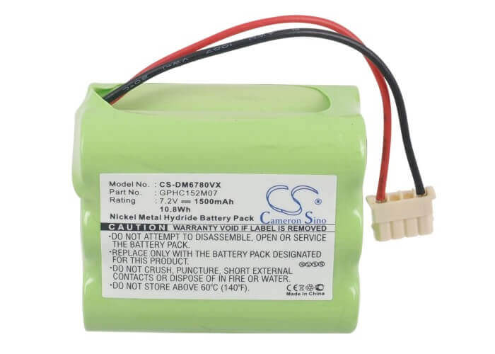 Battery For Dirt Devil Evo M678, M678 7.2v, 1500mah - 10.80wh Vacuum Cameron Sino Technology Limited   