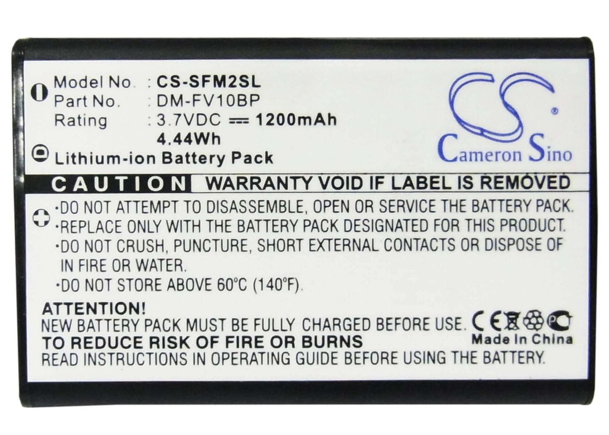 Battery For Dm-tech Dm-av10 3.7v, 1200mah - 4.44wh Media Player Cameron Sino Technology Limited   