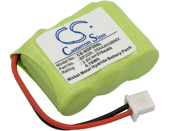 3.6V, Ni-MH, 210mAh, Dog Collar battery fits Dogtra, 35aaah3bmx, 150ncp Collar, 175ncp Collar, 0.76Wh