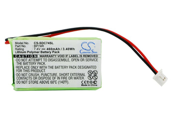 7.4V, Li-Polymer, 460mAh, Dog Collar battery fits Dogtra, Bp74r, 2300-ncp Advance, 2300ncp Receiver, 3.4Wh