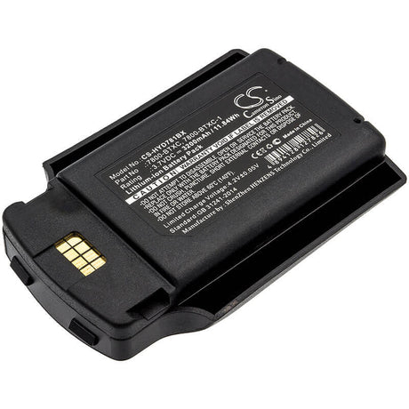 Battery For Dolphin, 7600, 7600 Ii, 7800, Honeywell, Dolphin 7600 3.7v, 3200mah - 11.84wh Barcode Scanner Cameron Sino Technology Limited   